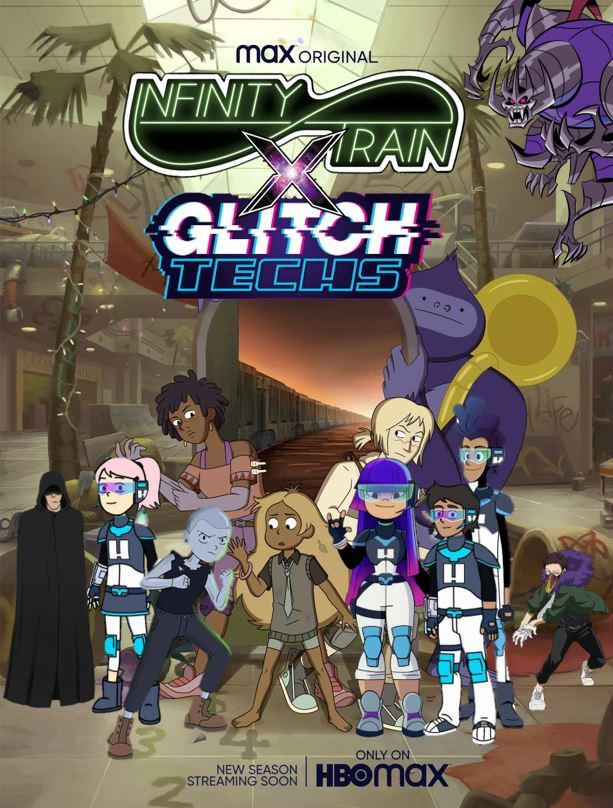 Infinity Train X Glitch Techs Poster by DBFighterZFan07 on DeviantArt