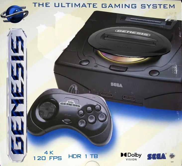 Sega Genesis Console Box