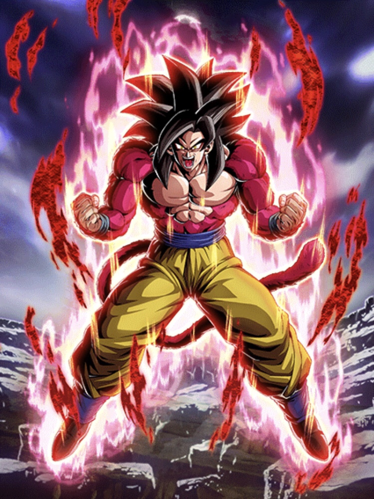 Full Power Super Saiyan 4 Goku [Dokkan] by woodlandbuckle on DeviantArt