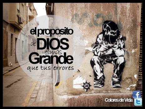 Dios es mas Grande que tus Errores.