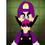 Waluigi's portrait In Super Mario 64 DS