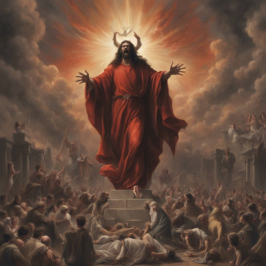 Fallen Christ The world has fallen to Satan we await Jesus's ret by Eomer22 on DeviantArt