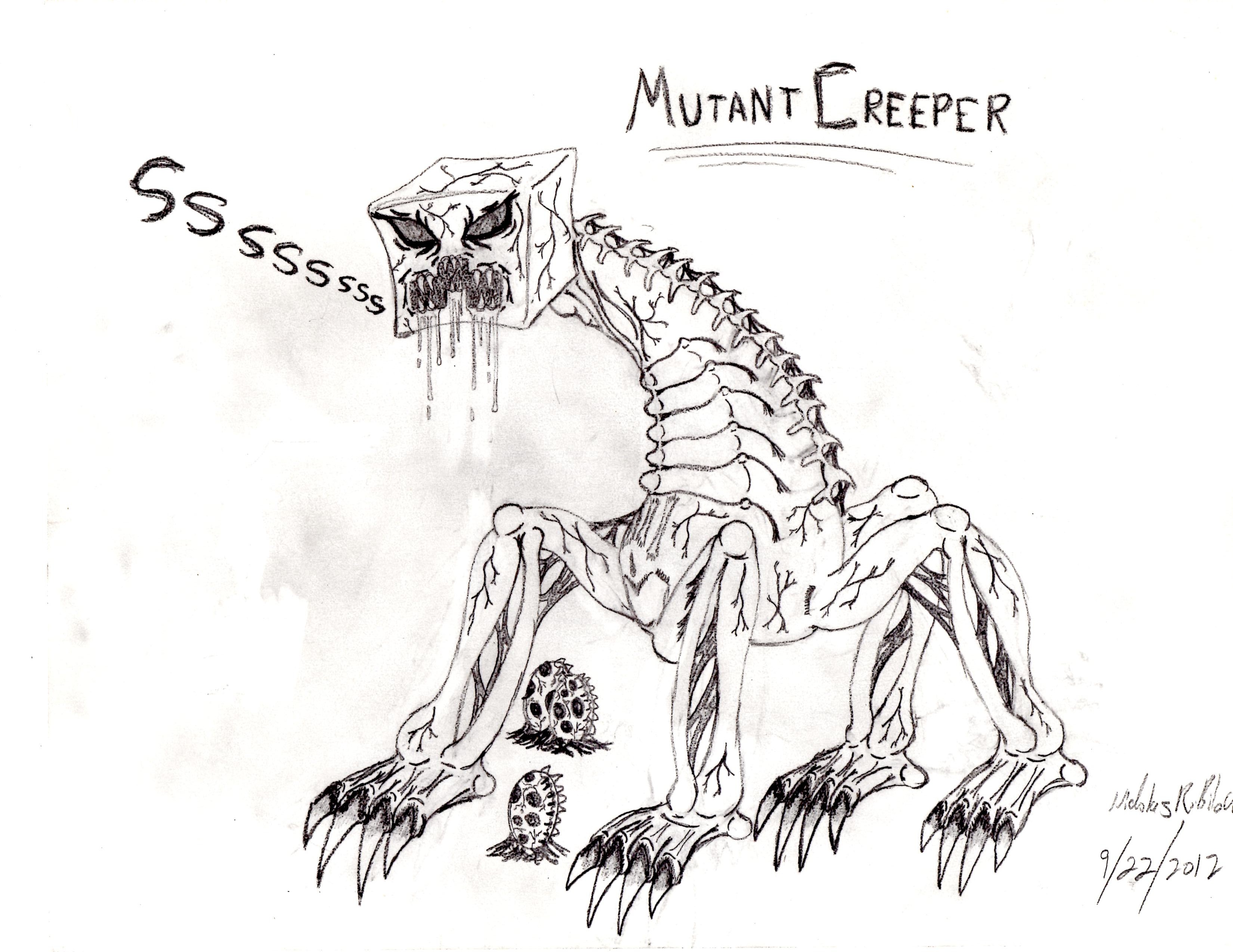 Mutant Creeper by scott910 on DeviantArt