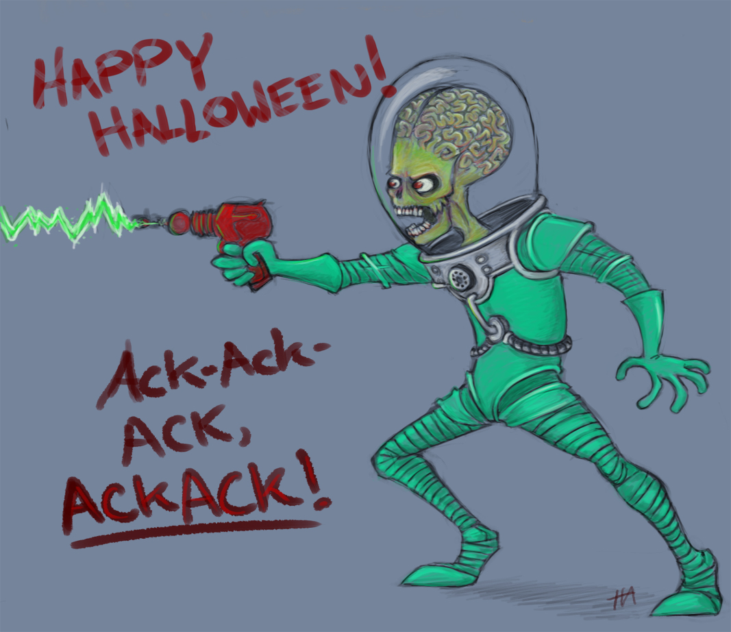 Mars Attacks Ack ACK ACK By Red Phantom On DeviantArt Mars attacks ack ack ack by red phantom on deviantart