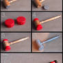 Harley Quinn Mini Hammer build