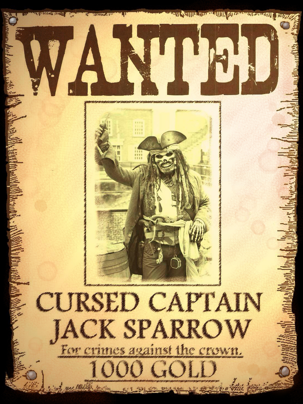 Pirate Wanted Poster