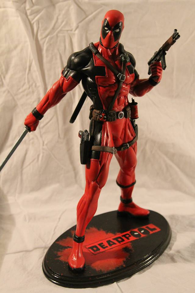 Deadpool resin kit build