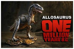 Allosaurus, One Million Years B.C Model
