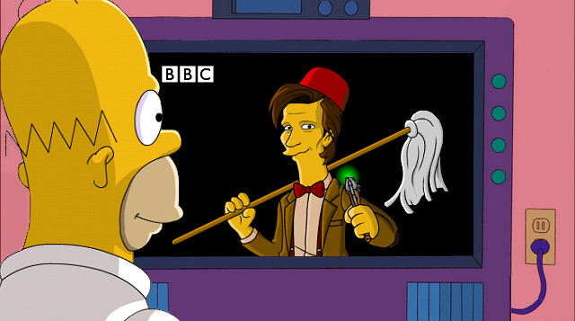 doctor who on the simpsons