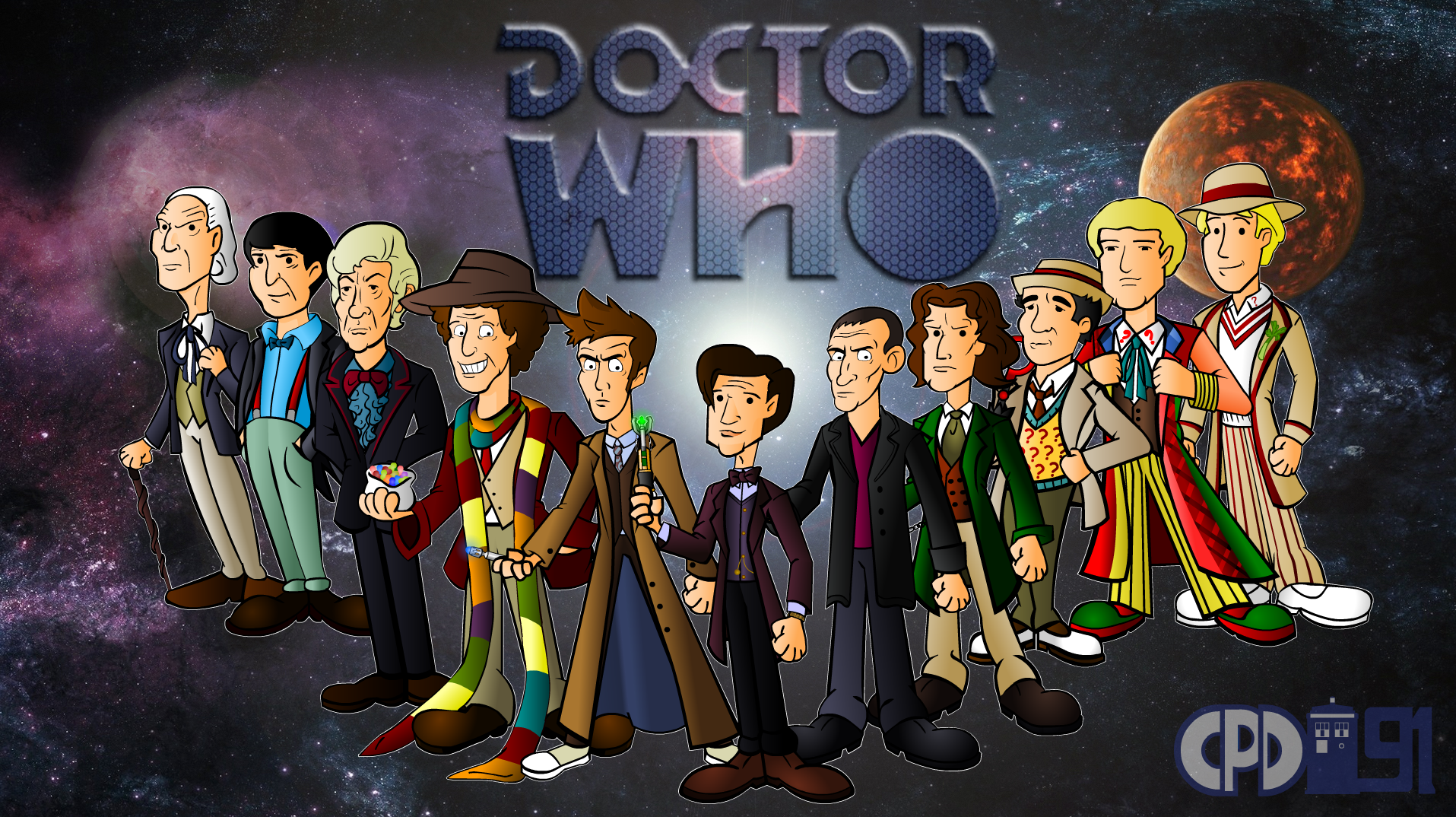 The 11 Doctors By Cpd 91 On Deviantart The 11 Doctors By Cpd 91 On Deviantart
