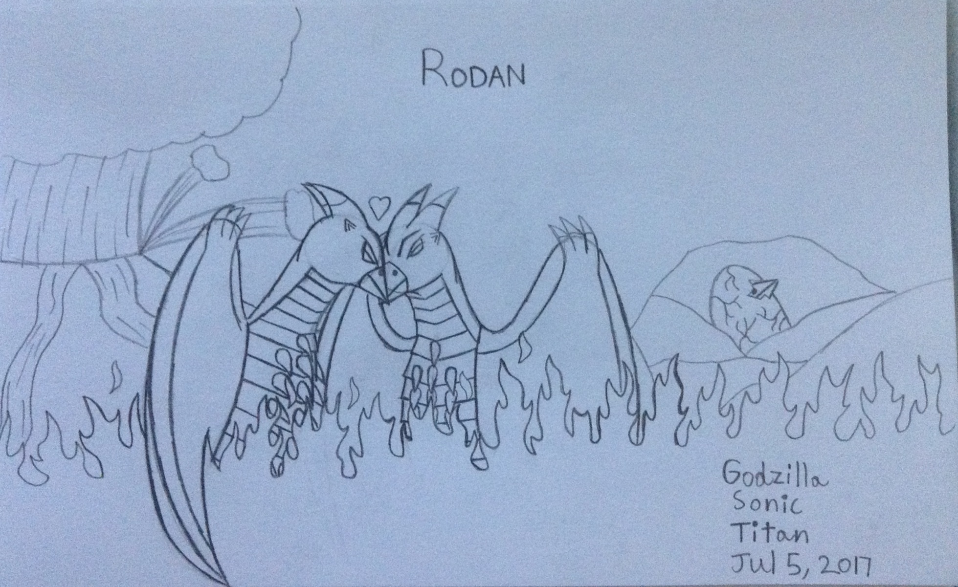 Rodan Family by GodzillaSonicTitan on DeviantArt