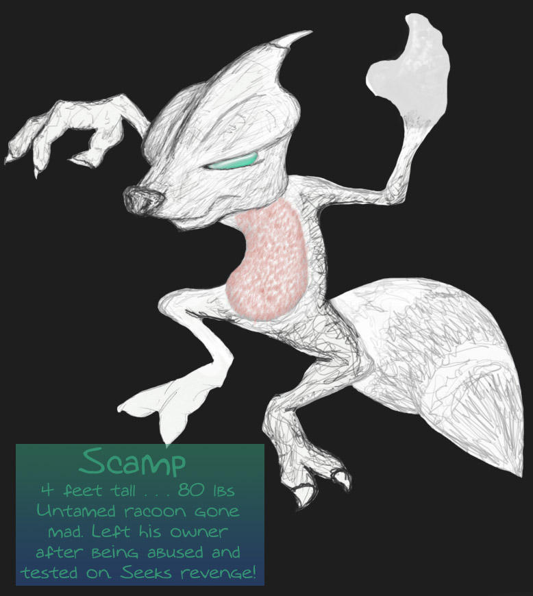 scamp character concept by syscon on DeviantArt