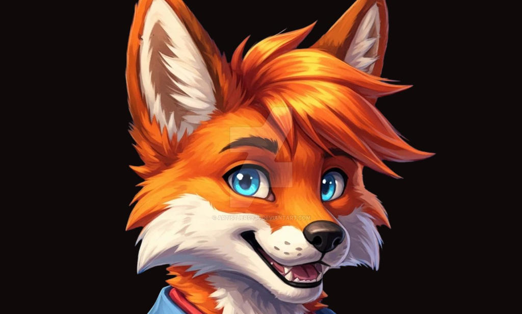 Fox Character Deviantart The original design of the fox sketch by artistJerry34 on DeviantArt