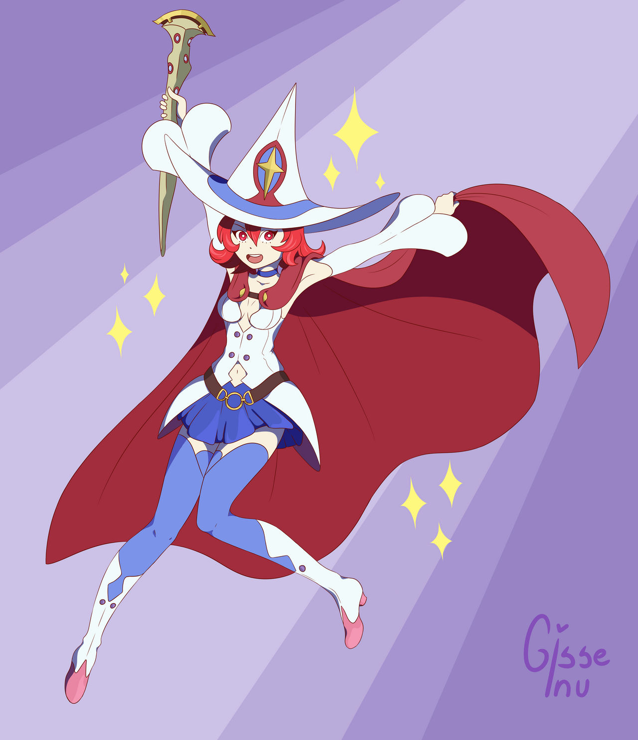 Little Witch Academia // Shiny Chariot by Gisseinu on DeviantArt