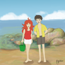 Ponyo and Sosuke