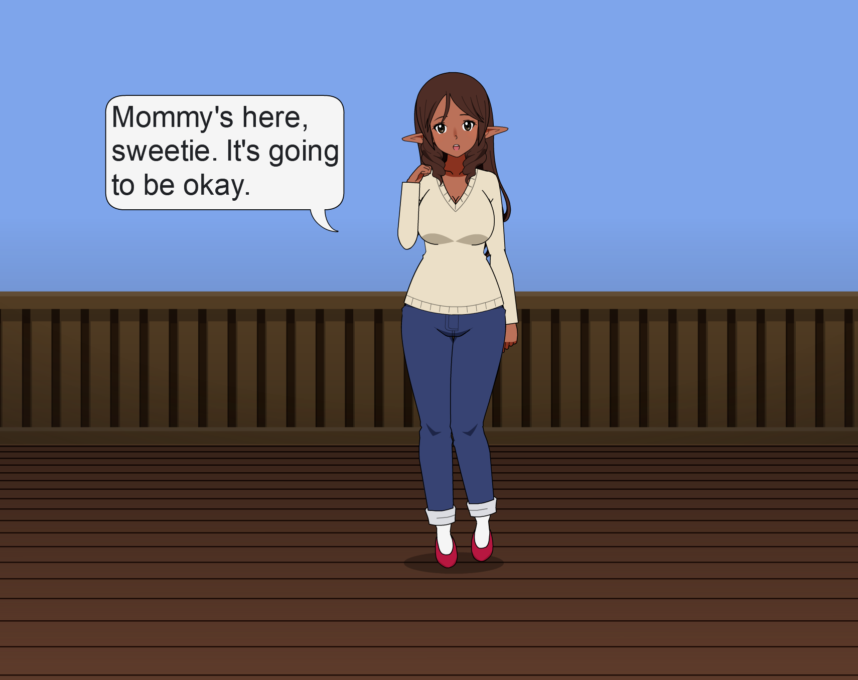 Sweet Elf Mommy