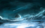 Ice moon by Jadago-Art