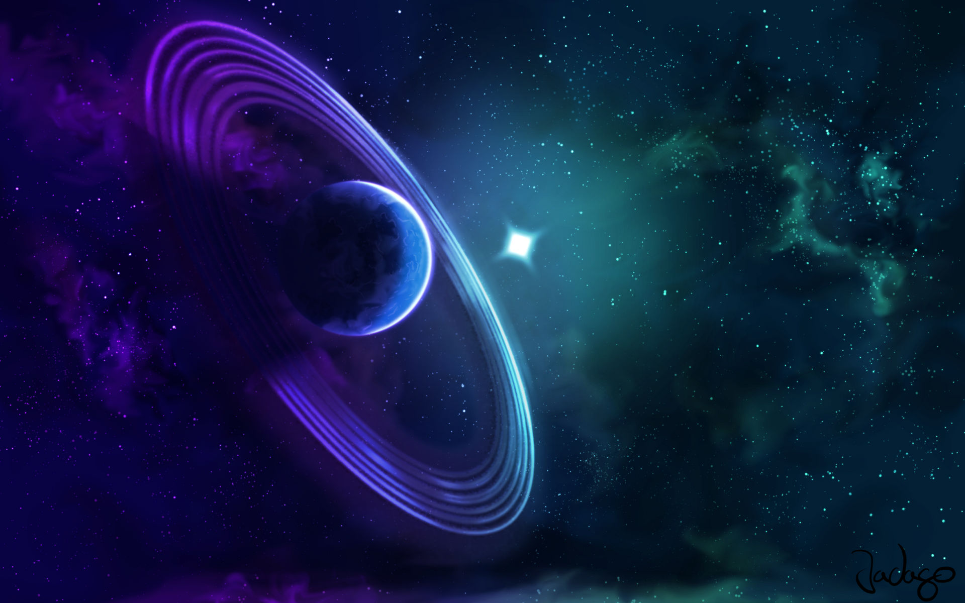 Violet Ringplanet