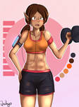 Felicia's Workout [Gift] by Jadago-Art