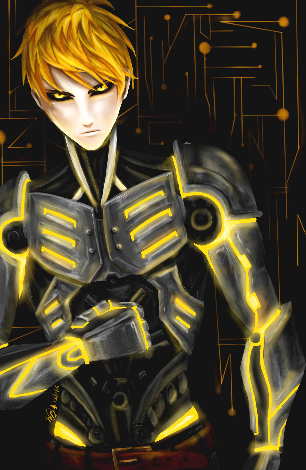 Genos fanart version 1 by kiwipeters on DeviantArt