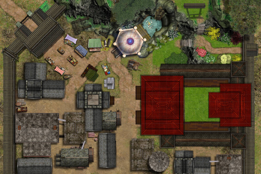 Minecraft Town Layout Deviantart Town by thedarkestseason on DeviantArt