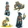 King's quest stickers