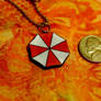 Resident Evil Umbrella Corporation Necklace