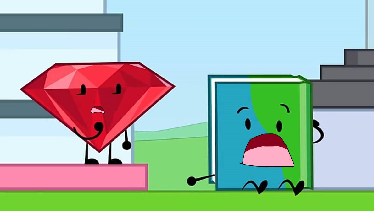 Book And Ruby In Bfdia 9 by VideoEffects915 on DeviantArt