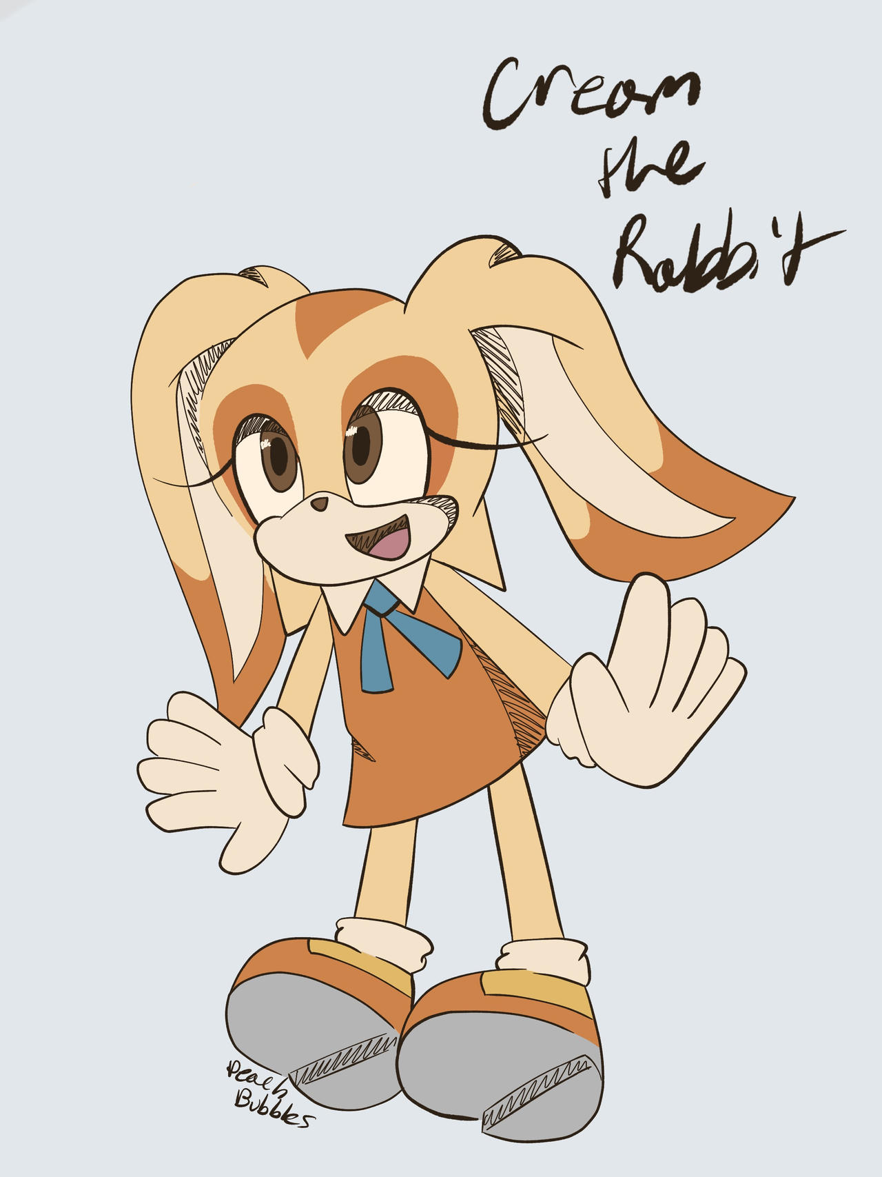 Cream the Rabbit by PeachesBubbles on DeviantArt