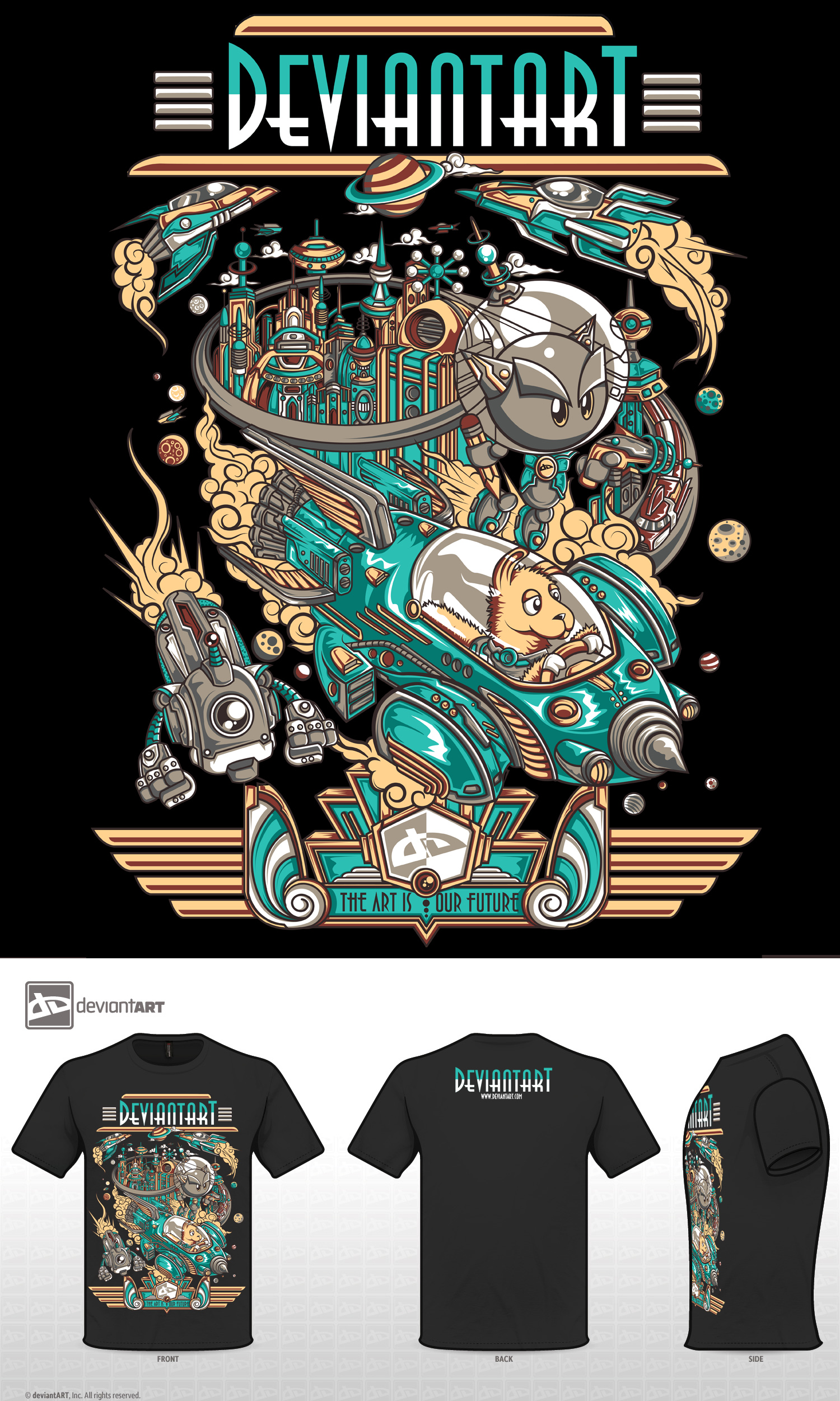 deviantaretro by jml2art