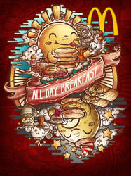 Mcdonalds All day breakfast Threadless contest