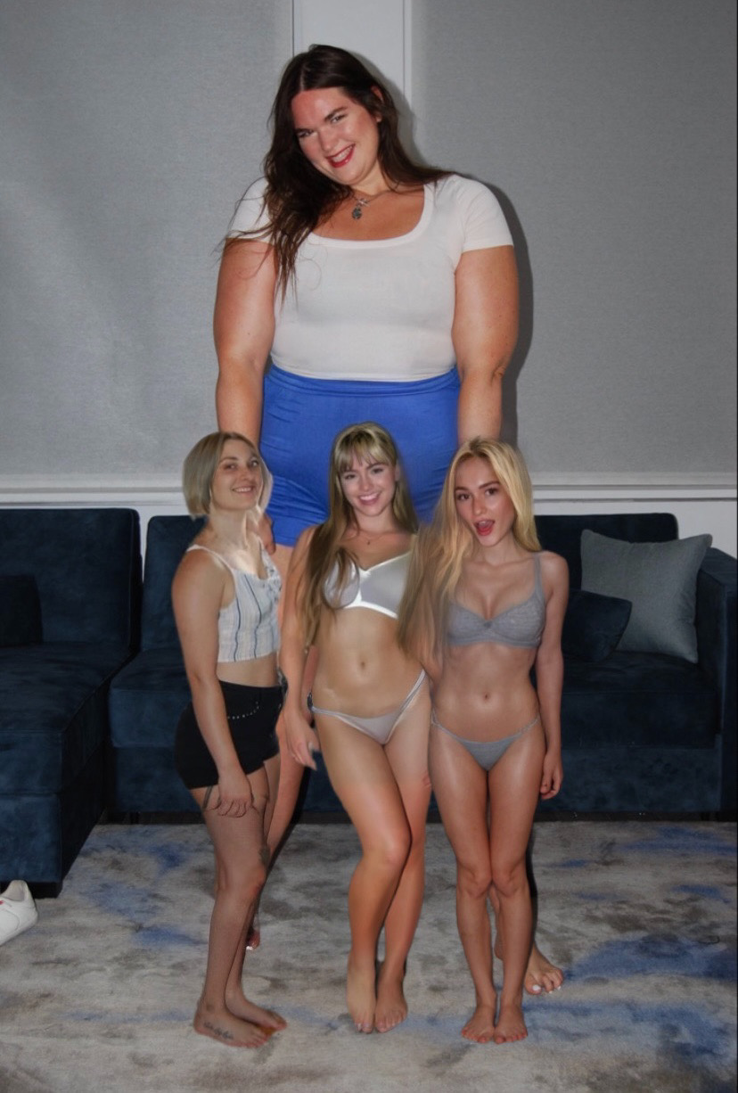 Goddess Aly and Tiny Girl Friends