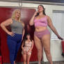 Amazons Goddess and Tiny Girl