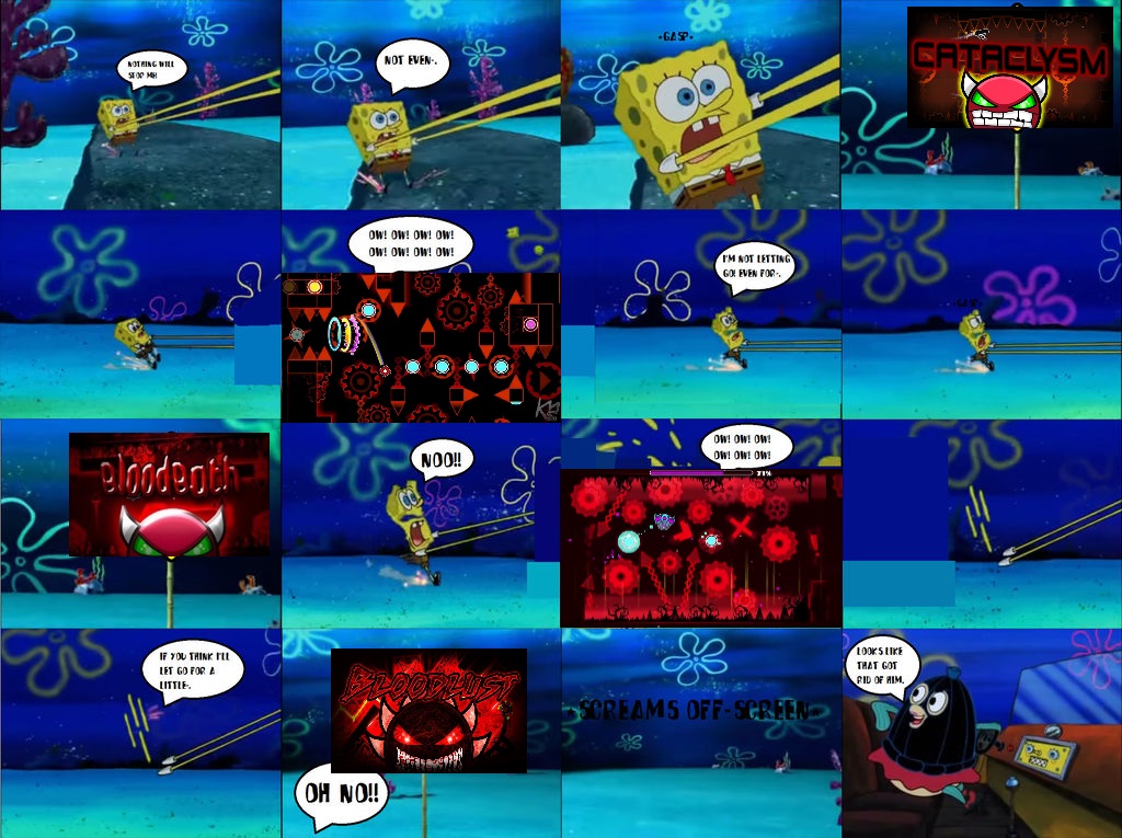 SpongeBob Not Letting Go Extreme Demons in GD by Spongebobfan907 on ...