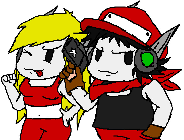 Cave Story fan drawing