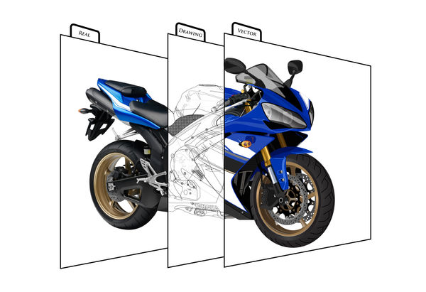Yamaha YZF R1 Vector by TomziBad on DeviantArt