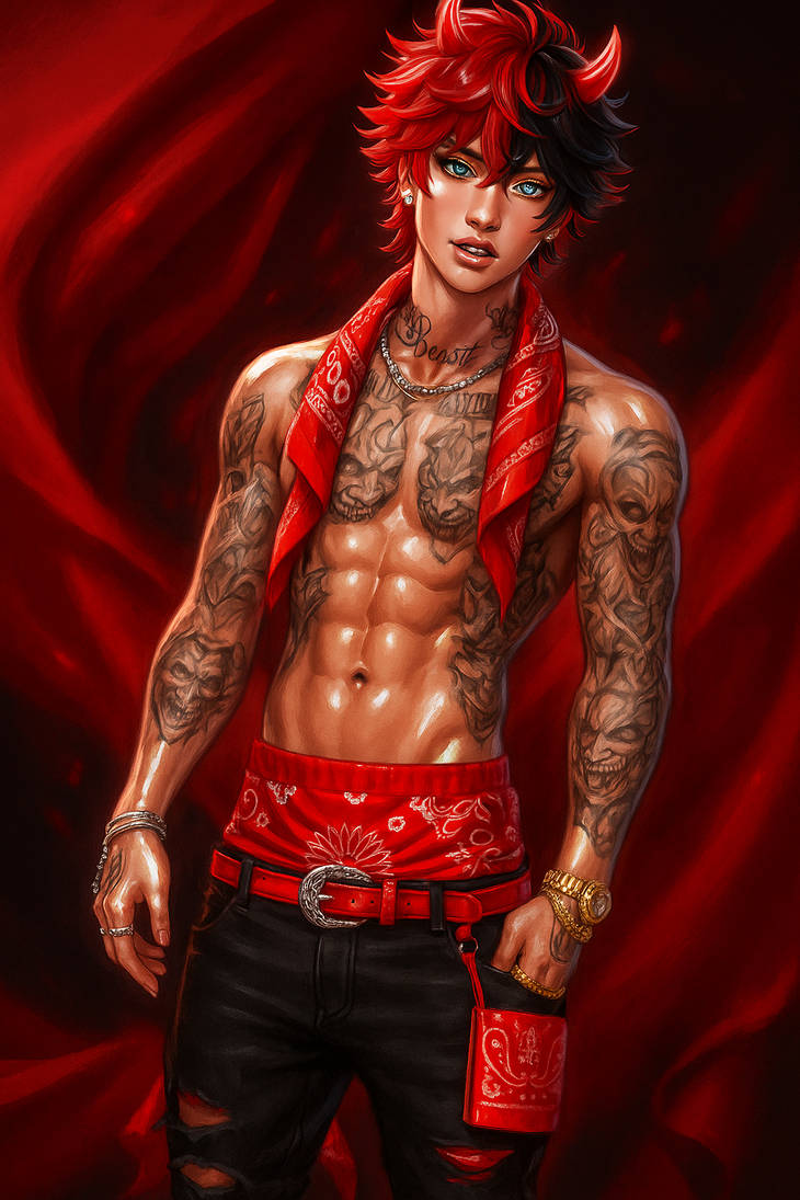 Demon Guy by XMoriMemeX on DeviantArt