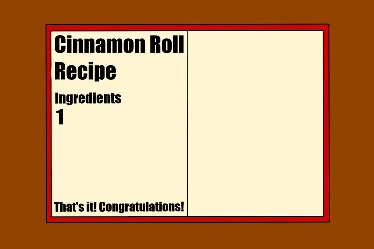 Cinnamon Roll Recipe Meme Template By Alexksworkshop On Deviantart