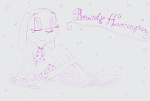 Brandy Harrington in pink