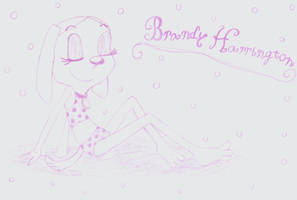 Brandy Harrington in pink