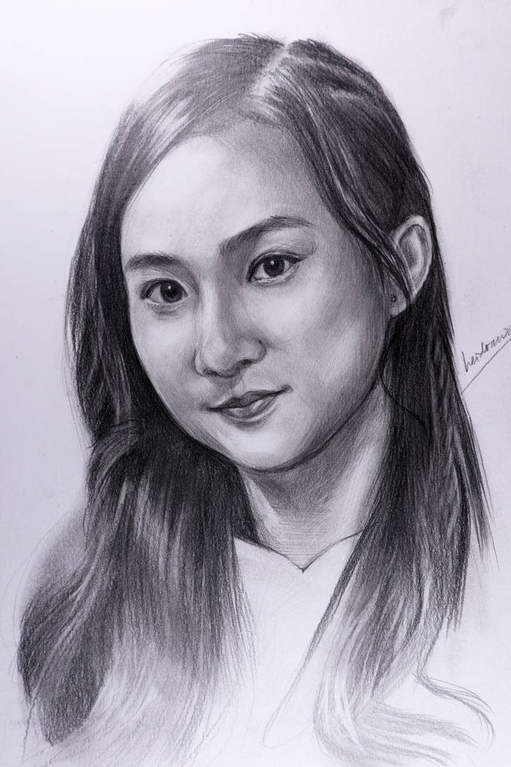 Yumi Chung pencil drawing by heidrawing on DeviantArt