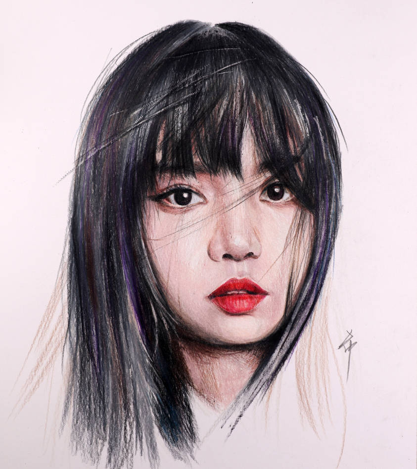 Collar Day Hui coloured pencil drawing by heidrawing on DeviantArt
