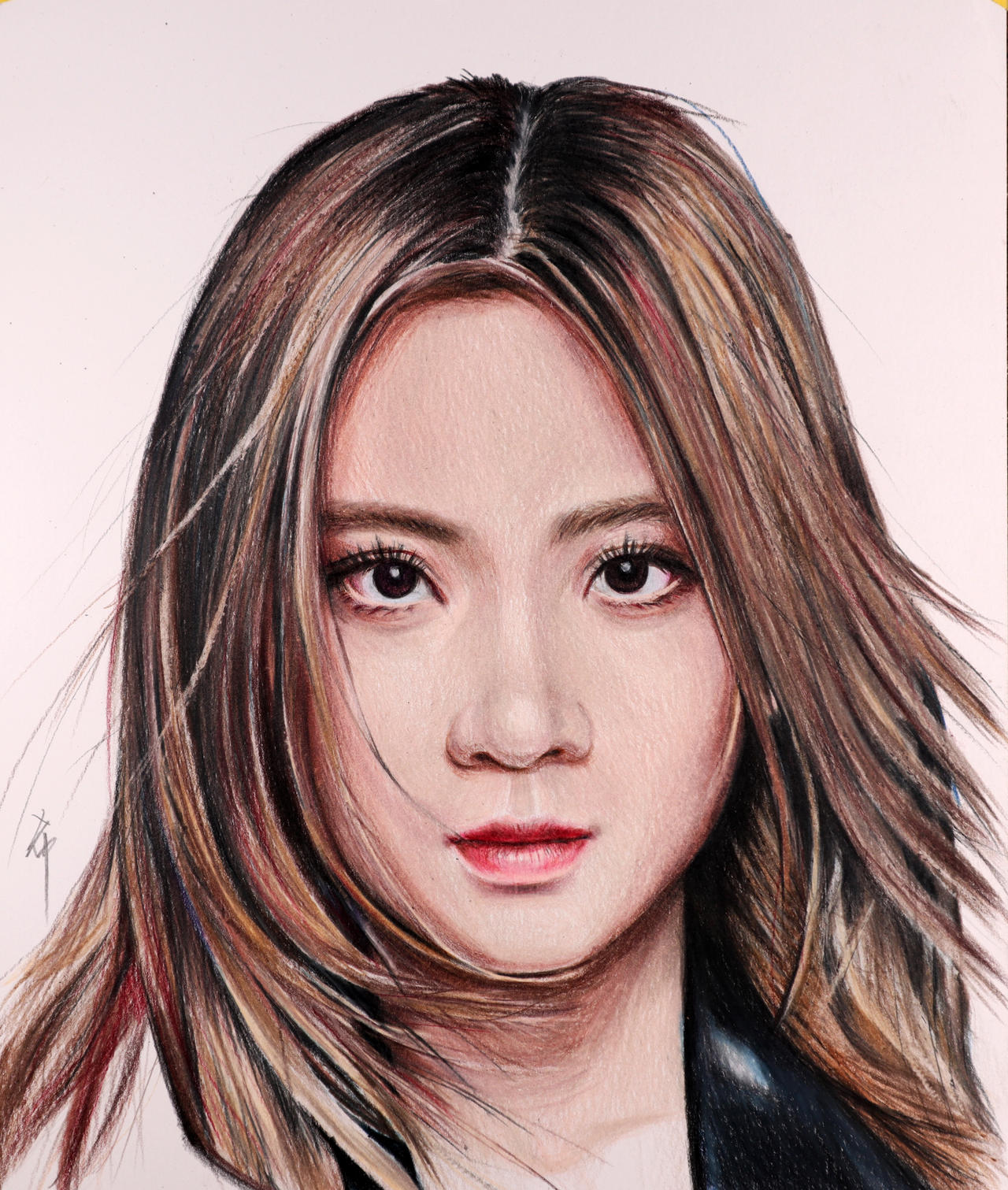 Collar Candy wong coloured pencil drawing by heidrawing on DeviantArt