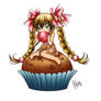 cupcake... colored