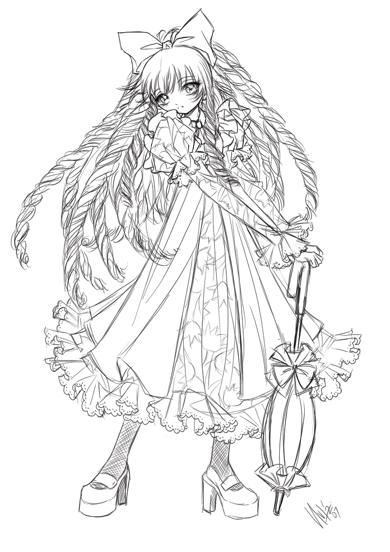 parasol... doodle