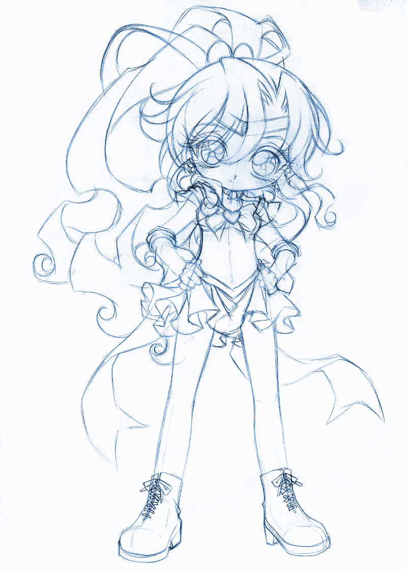 chibi jupiter... sketch