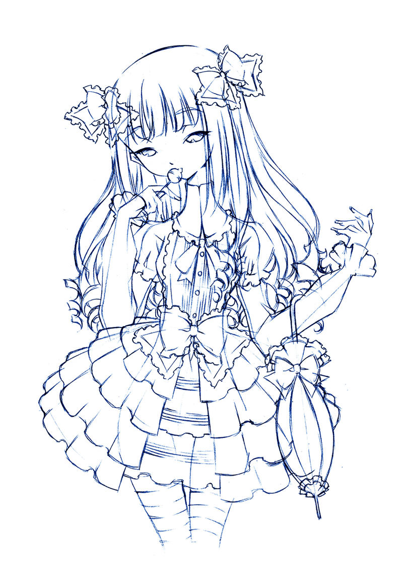 not very sweet loli... draft by sureya