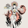 the princess of centipede... colored
