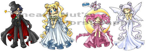 sailormoon stickers...