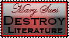 Mary Sues Destroy Literature by Myathysta